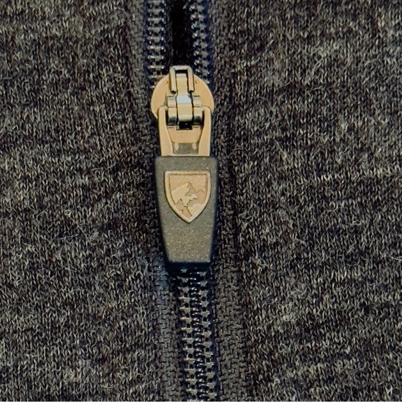 Kuhl Team Merino 1/4 Zip Pullover Mens XL Gray 100% Aeroknit Merino Wool NWOT - Picture 9 of 14